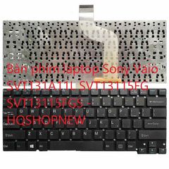 Bàn phím Laptop Sony Vaio SVT131A11L SVT13115FG SVT13115FGS - Phụ Kiện Chính Hãng Giá Rẻ cho Máy Tính Xách Tay