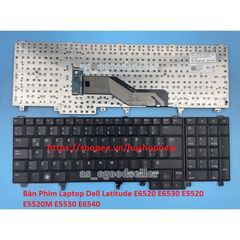 Bàn Phím Laptop Dell Latitude E6520 E6530 E5520 E5520M E5530 E6540 - Phụ Kiện Chính Hãng Chất Lượng Cao