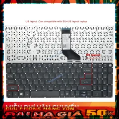 Bàn phím Laptop Acer Aspire V5-591/V5-591G-54EK - Phụ kiện chính hãng, chất lượng cao, giá rẻ, giao đúng đơn hàng
