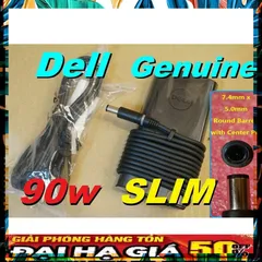 Sạc Laptop Dell 19.5V - 4.62A - 90W Chính Hãng Kim to Ovan - Phụ Kiện Chất Lượng Cho Laptop Dell
