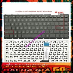 Bàn phím laptop Asus F454L/F454LA/F454LD/F454LF/F454LJ - Chính hãng, Phụ kiện chất lượng cao cho máy tính xách tay