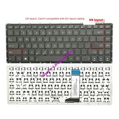 Bàn phím laptop Asus F454L/F454LA/F454LD/F454LF/F454LJ - Chính hãng, Phụ kiện chất lượng cao cho máy tính xách tay