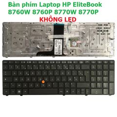 Bàn phím Laptop HP Elitebook 8760w 8760p 8770w 8770p - Phụ kiện chính hãng, chất lượng cao, gõ nhạy, độ bền cao