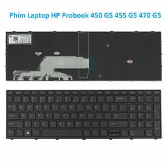 Phím Laptop HP Probook 450 G5 455 G5 470 G5 - Phụ Kiện Thay Thế Chính Hãng, Phím Bấm Chất Lượng Cao, Bảo Hành Đầy Đủ