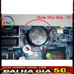 Pin CMOS CR2032 cho Máy Tính và Laptop - 1 Vỉ 5 Viên - Phụ Kiện Thay Thế Giá Rẻ cho PC
