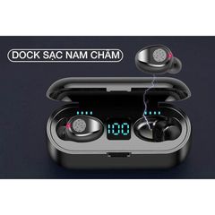 Tai Nghe Không Dây Amoi F9 - Bluetooth 5.0, Chống Nước IPX7, Âm Thanh HIFI - Thời Gian Sử Dụng 280 Giờ, Phụ Kiện Giá Rẻ Chính Hãng