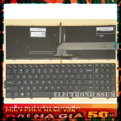 Bàn phím Laptop Dell Inspiron 15 3542 Có LED - Phụ kiện Chính Hãng Cho Dell 15 3000 Series 3542