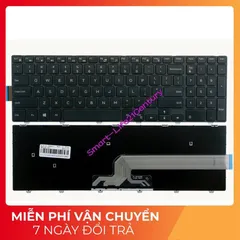 Bàn phím Laptop Dell Inspiron 15 3542 Có LED - Phụ kiện Chính Hãng Cho Dell 15 3000 Series 3542