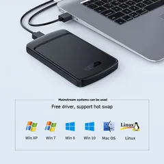 Hộp Đựng Ổ Cứng Di Động Orico 2020U3 USB 3.0 - Biến HDD SSD 2.5 inch Thành Ổ Cứng Lưu Trữ Tốc Độ 5Gb/s, Tương Thích Windows, Mac, Linux
