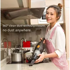 Máy Hút Bụi Cầm Tay Đa Năng Xiaomi Deerma DEM-DX115C - 600W, Lọc HEPA, Màu Đen, Tiện Lợi Cho Gia Đình