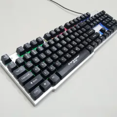 Bộ Bàn Phím Chuột Gaming EWEADN K006 (Đen) Giả Cơ LED 7 Màu Chống Nước - Phụ Kiện Chất Lượng Cho Game Thủ và Văn Phòng