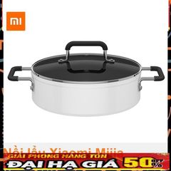 Nồi Lẩu Cao Cấp Xiaomi Mijia Trắng 4.0L - Nồi Chống Dính Dùng Cho Bếp Từ, Thích Hợp Nấu Các Món Ăn Thịnh Soạn