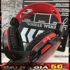 PHỤ KIỆN GIÁ RẺ ✅ Tai nghe chụp tai chuyên chơi game Qinlian A6 Jack 3 5 Micro Dành Cho Chơi Game Âm Thanh Chất Lượng Dâ