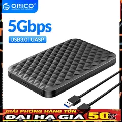 Hộp Đựng Ổ Cứng 2.5 inch ORICO 2520U3 - HDD Box SATA 3 USB 3.0 Chính Hãng, Tối Đa 4TB, Chất Liệu Nhựa Bền Bỉ, Tốc Độ 5Gbps