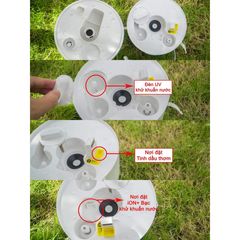 Máy Tạo Độ Ẩm Phun Sương Khử Trùng UV Deerma F628s 5L - Thiết Bị Thông Minh Dùng Tinh Dầu, Bảo Vệ Sức Khỏe Gia Đình