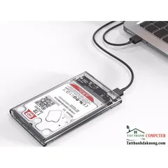 Hộp Đựng Ổ Cứng ORICO 2139U3 2.5 inch Trong Suốt - HDD Box SATA 3 USB 3.0 Chính Hãng, Phụ Kiện Giá Rẻ cho Laptop và Máy Tính