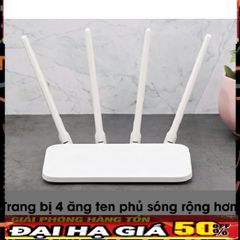 Bộ Phát Wifi Xiaomi Mi Router 4A - Băng Tần Kép 2.4G & 5G, Tốc Độ 1200Mbps, BH 12 Tháng, Điều Khiển Qua App Mi Wifi