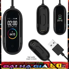 Bộ Đế Sạc USB Thay Thế Xiaomi Mi Band 4 - Phụ Kiện Vòng Tay Thông Minh Giá Rẻ, Chất Liệu Cao Cấp, Dễ Dàng Sử Dụng