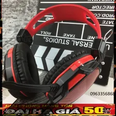 PHỤ KIỆN GIÁ RẺ ✅ Tai Nghe Chụp Tai Chuyên Chơi Game Qinlian A6 Jack 3 5 Có Micro Dây Chống Đứt Dùng Được Cho Máy Tính V