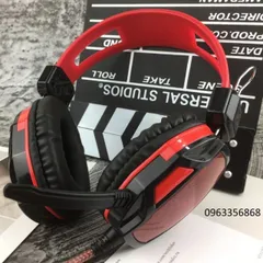 PHỤ KIỆN GIÁ RẺ ✅ Tai Nghe Chụp Tai Chuyên Chơi Game Qinlian A6 Jack 3 5 Có Micro Dây Chống Đứt Dùng Được Cho Máy Tính V