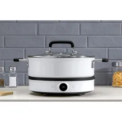 Nồi Lẩu Xiaomi Mijia 4L Hợp Kim Nhôm Thép Inox 430 Không Gỉ - Nồi Chống Dính Cho Bếp Điện Từ, Nấu Lẩu Thích Hợp Cho Gia Đình