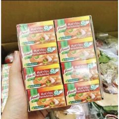 Viên Cốt Lẩu Tomyum Knorr Chua Cay Thái Lan - Súp Đậm Đà Thái - Hương Vị Truyền Thống Ngay Tại Nhà
