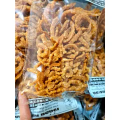 Bì heo chiên giòn Thái Lan 55g - Snack giòn rụm, vị mặn ngọt thơm ngon, hoàn hảo cho món nhậu và ăn vặt