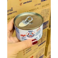 Combo 12 Lon Sữa Gấu Vàng Thái Lan 140ml - Sữa Nguyên Kem, Cao Canxi, Ít Béo, Uống Ngay, Thiết Kế Tiện Lợi