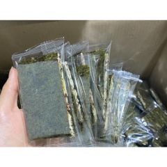 Rong Biển Kẹp Hạt Dinh Dưỡng - Snack Healthy Không Dầu Mỡ 200gr, Đậm Đà Hạt Chất - Lựa Chọn Ăn Kiêng Tốt Cho Sức Khỏe