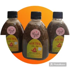 Bộ 3 Chai Mắm Thái Pha Sẵn 300ml - Gia Vị Đặc Biệt Dùng Làm Gỏi Somtum, Chấm Bánh Tráng, Hải Sản Thơm Ngon