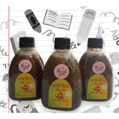Bộ 3 Chai Mắm Thái Pha Sẵn 300ml - Gia Vị Đặc Biệt Dùng Làm Gỏi Somtum, Chấm Bánh Tráng, Hải Sản Thơm Ngon