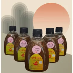 Bộ 3 Chai Mắm Thái Pha Sẵn 300ml - Gia Vị Đặc Biệt Dùng Làm Gỏi Somtum, Chấm Bánh Tráng, Hải Sản Thơm Ngon