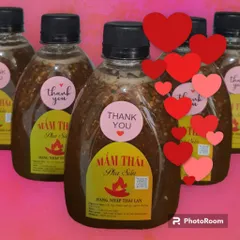 Bộ 3 Chai Mắm Thái Pha Sẵn 300ml - Gia Vị Đặc Biệt Dùng Làm Gỏi Somtum, Chấm Bánh Tráng, Hải Sản Thơm Ngon