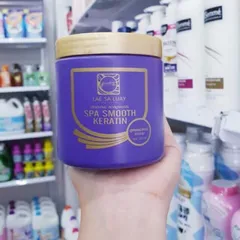 Ủ Tóc Lụa Keratin Lae Sa Luay 250ml - Dưỡng Tóc Mượt Mà và Ngăn Rụng Tóc với Bạc Hà và Trà Xanh - Sản Phẩm Chăm Sóc Tóc Salon