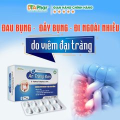 Viên Uống An Tràng Đơn Hỗ Trợ Giảm Đau Bụng, Đầy Bụng, Tiêu Chảy - Hộp 30 Viên Thực Phẩm Chức Năng Hỗ Trợ Tiêu Hóa