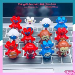 Đồ Chơi Lật Đật Mini Iron Man, Spider Man, Captain, Phi Hành Gia, Khỉ - Đồ Chơi Giải Trí An Toàn Giá Rẻ Cho Bé