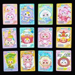 Bộ Thẻ Bài Baby Three - 8 Lá Thẻ Sưu Tầm Đối Kháng Dễ Thương Cho Bé - Game Thẻ Bài Giúp Phát Triển Tư Duy