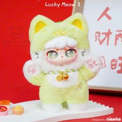 Blindbox Lucky Meow II Ciaoka Chính Hãng - Bộ Sưu Tập Mèo Thần Tài - Hộp Mù Ngẫu Nhiên