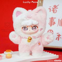 Blindbox Lucky Meow II Ciaoka Chính Hãng - Bộ Sưu Tập Mèo Thần Tài - Hộp Mù Ngẫu Nhiên