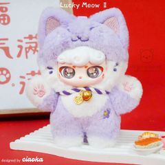 Blindbox Lucky Meow II Ciaoka Chính Hãng - Bộ Sưu Tập Mèo Thần Tài - Hộp Mù Ngẫu Nhiên