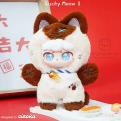 Blindbox Lucky Meow II Ciaoka Chính Hãng - Bộ Sưu Tập Mèo Thần Tài - Hộp Mù Ngẫu Nhiên
