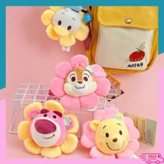 Gấu Mini Dâu Hoa Hướng Dương - Gấu Lotso, Gấu Pooh, Vịt Donal - Đồ Chơi Trang Trí Phụ Kiện Cho Trẻ Em