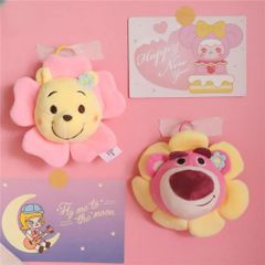 Gấu Mini Dâu Hoa Hướng Dương - Gấu Lotso, Gấu Pooh, Vịt Donal - Đồ Chơi Trang Trí Phụ Kiện Cho Trẻ Em