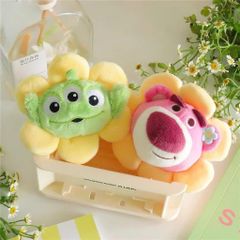 Gấu Mini Dâu Hoa Hướng Dương - Gấu Lotso, Gấu Pooh, Vịt Donal - Đồ Chơi Trang Trí Phụ Kiện Cho Trẻ Em
