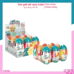 Đất Sét Nhiều Màu Hình Vỏ Trứng - Bộ Đồ Chơi Sáng Tạo An Toàn Cho Bé 13 Túi Màu Rực Rỡ Phát Triển Kỹ Năng và Tư Duy