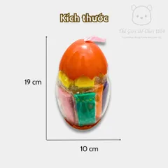 Đất Sét Nhiều Màu Hình Vỏ Trứng - Bộ Đồ Chơi Sáng Tạo An Toàn Cho Bé 13 Túi Màu Rực Rỡ Phát Triển Kỹ Năng và Tư Duy