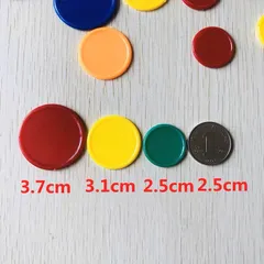 Xu đồ chơi bỏ vào máy gắp thú bông mini đường kính 2 cm, chất liệu nhựa, đồ chơi nhỏ mini