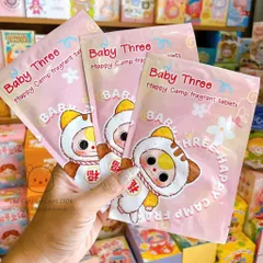 Túi Thơm Baby Three – Blindbox Thẻ Thơm BB3, treo tủ, treo xe, móc khóa, dán điện thoại