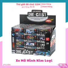 Xe Mô Hình Kim Loại Cao Cấp DIE CAST - Đồ Chơi Công Trình Cho Bé Trai, Quà Tặng Sinh Nhật, Sưu Tầm Xe Mini 7-9cm