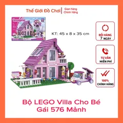 [ HOT ] Đồ chơi lắp ráp LEGO Villa FARYLAND cho bé gái (576 mảnh) Tphcm